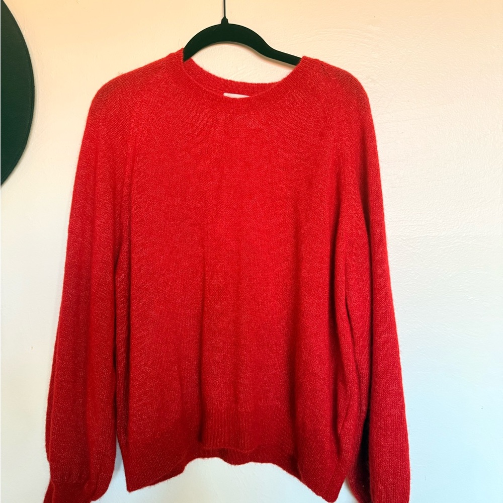 Doen Cozy Red Sweater
